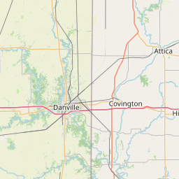 Service area map west