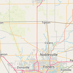 Service area map north
