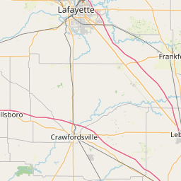Service area map northwest